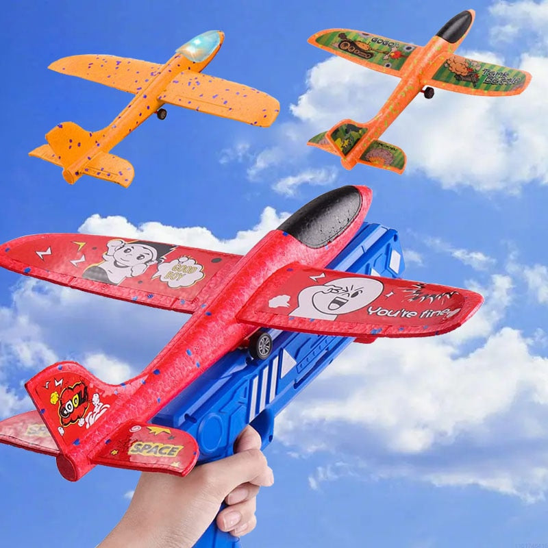 Super Lançador de Avião + Avião AeroSpeed  10 Metros, as Crianças vão curtir demais.